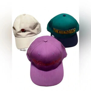 Vintage 3 x The Hundreds streetwear athletic trendy casual SnapBack cap OS